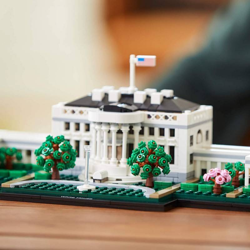LEGO Architecture The White House Model, Landmark Collection For Adults